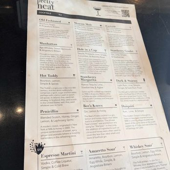 Pretty Neat - Winter menu - curious when the next season is coming and what it'll have! - Cocktail Bars Near Me - Denver, Colorado Pretty Neat - Winter menu - curious when the next season is coming and what it'll have! - Cocktail Bars Near Me - Denver, Colorado