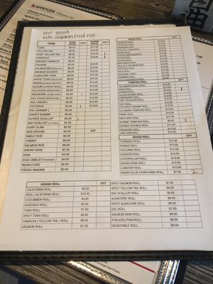 Menu photo 4 Sasa Sushi Dallas, TX