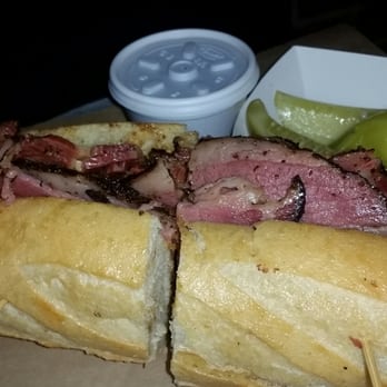BRONX Sandwich - West coast pastrami with side of AuJus - Sandwiches Near Me - Anaheim, California BRONX Sandwich - West coast pastrami with side of AuJus - Sandwiches Near Me - Anaheim, California