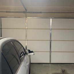 Inside of the garage door on the right. Inside of the garage door on the right.