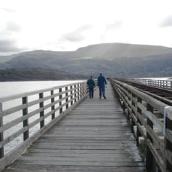 The Mawddach Estuary - The Mawddach Estuary near Barmouth, Wales