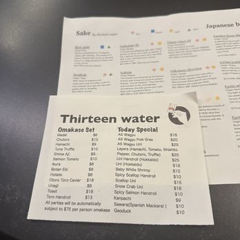 Thirteen Water - Sushi Bars Near Me - New York, New York Thirteen Water - Sushi Bars Near Me - New York, New York