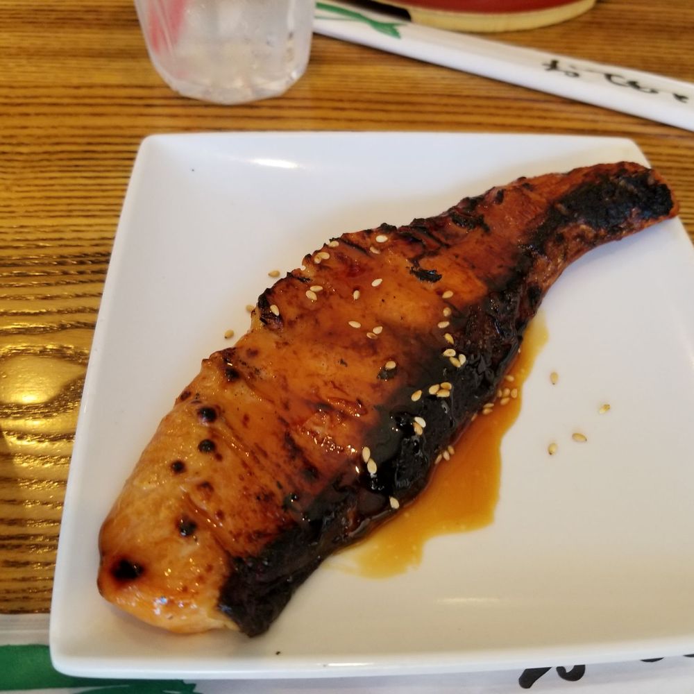 Ladybug Café - Salmon, also delicious - Japanese Near Me - Gardena, California Ladybug Café - Salmon, also delicious - Japanese Near Me - Gardena, California