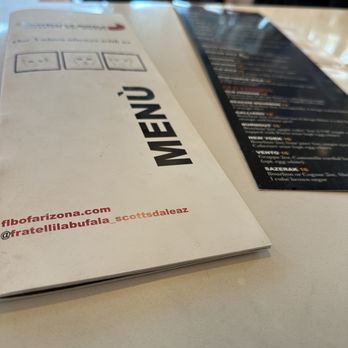 Fratelli La Bufala - Scottsdale - Menu - Pizza Near Me - Scottsdale, Arizona Fratelli La Bufala - Scottsdale - Menu - Pizza Near Me - Scottsdale, Arizona