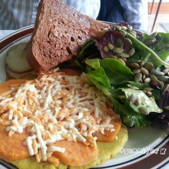 E L Ruddy Co Cafe - Omelettes - Vegan on a House Made Tofu-Veggie Patty with Daiya ($12)+Sweet Potato ($2) - Vegetarian Near Me - Toronto, Ontario E L Ruddy Co Cafe - Omelettes - Vegan on a House Made Tofu-Veggie Patty with Daiya ($12)+Sweet Potato ($2) - Vegetarian Near Me - Toronto, Ontario
