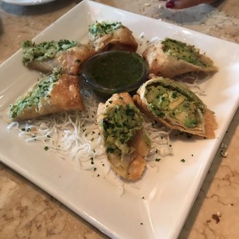 The Cheesecake Factory - Avocado appetizer rolls with pesto sauce- very good. Would recommend - Desserts Near Me - Glendale, Wisconsin