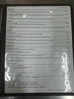 Menu photo 1 Bangkok Chef Honolulu, HI Menu photo 1 Bangkok Chef Honolulu, HI