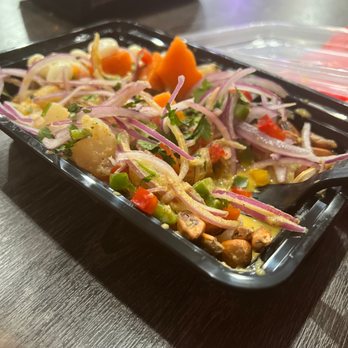 Pablito's Tacos - Classico ceviche level two spice - Peruvian Near Me - Burbank, California