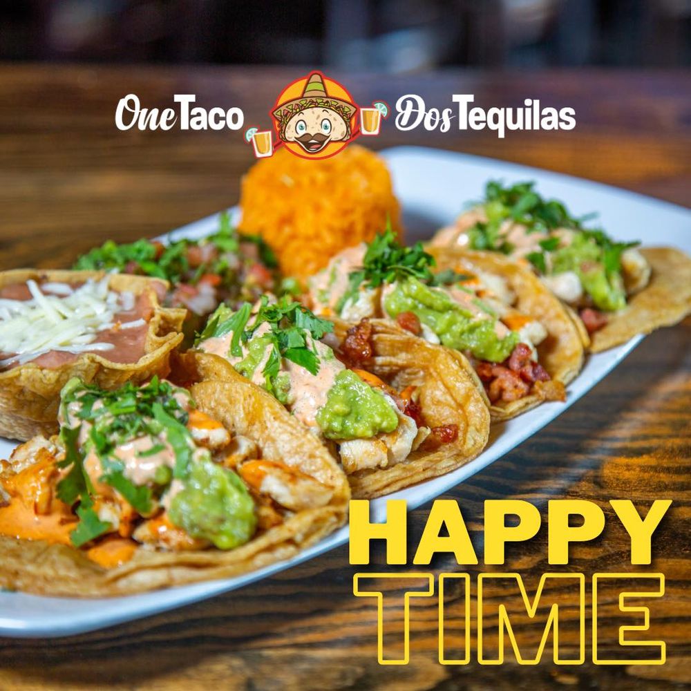 One Taco Dos Tequilas