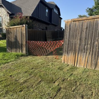 Sun-Ray Pools of Burleson - Fence panel still off( after being finished) - Pool & Hot Tub Service Near Me - Joshua, Texas Sun-Ray Pools of Burleson - Fence panel still off( after being finished) - Pool & Hot Tub Service Near Me - Joshua, Texas