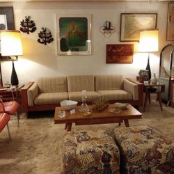 Retro On 8th - Reminds me of the living room in my childhood home.