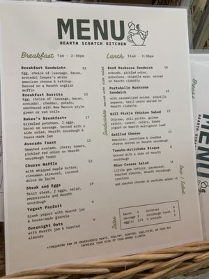 Menu photo 1 Hearth Bakery & Cafe Littleton, CO