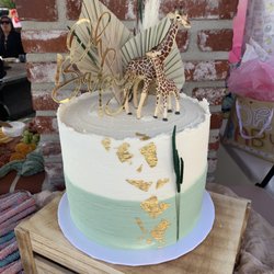 Gender reveal cake