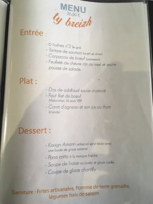 Menu photo 4 Ty Breizh Porspoder, 29