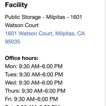 Public Storage - Self Storage Near Me - Milpitas, California Public Storage - Self Storage Near Me - Milpitas, California
