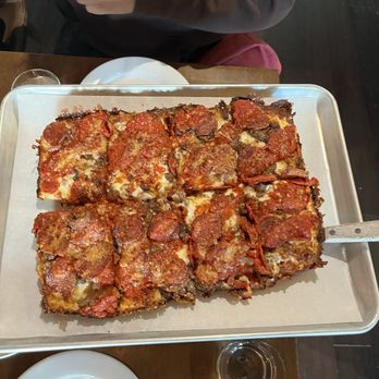 Little Star Pizza - All Star detroit style pizza - Pizza Near Me - San Francisco, California
