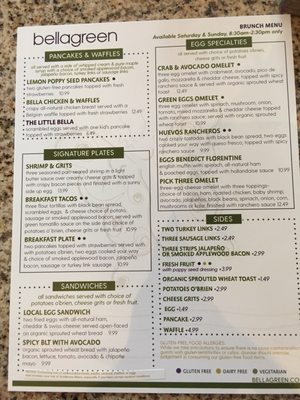 Menu photo 7 bellagreen Houston, TX