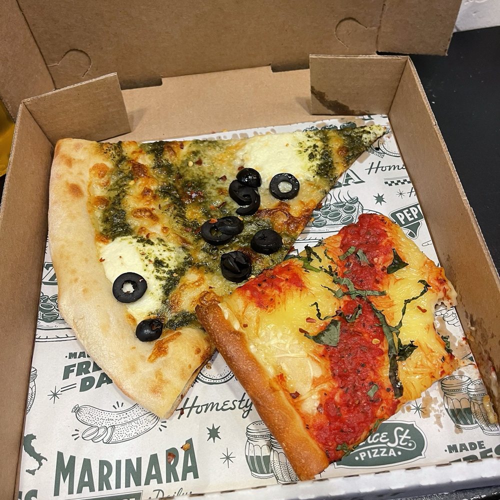 Prince Street Pizza - After dancing all day and night at a music festival, we were really excited to find this place open, and I had to try two different slices! - Pizza Near Me - Pasadena, California