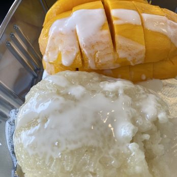 Dancing Spoons - Mango sticky rice - Thai Near Me - San Gabriel, California Dancing Spoons - Mango sticky rice - Thai Near Me - San Gabriel, California