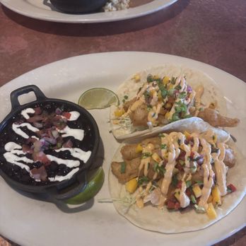 La Loma - Fish Tacos with black beans - Tex-Mex Near Me - Parker, Colorado La Loma - Fish Tacos with black beans - Tex-Mex Near Me - Parker, Colorado