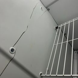 Cracked fridge turned over to me Cracked fridge turned over to me