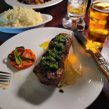 Open Range Bar And Grill - New York steak.....cooked perfectly! - Bars Near Me - Sheridan, Wyoming