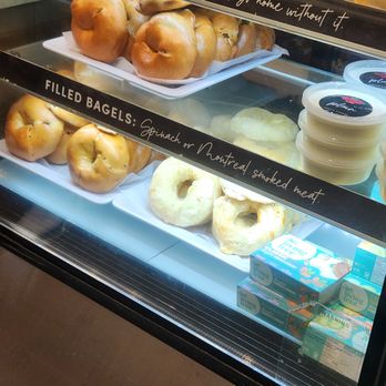 Siegel's Bagels - The lessor-known refrigerated case! - Bagels Near Me - Vancouver, British Columbia