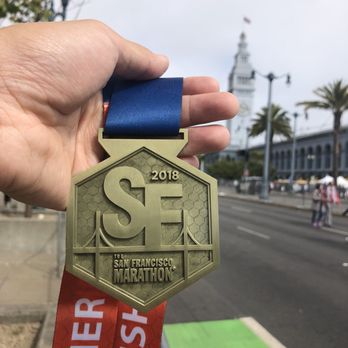 The San Francisco Marathon - 2018 full marathon bling - Races & Competitions Near Me The San Francisco Marathon - 2018 full marathon bling - Races & Competitions Near Me
