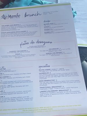 Menu photo 3 Rio Mambo Burleson, TX Menu photo 3 Rio Mambo Burleson, TX