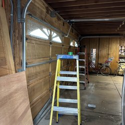MC Garage Doors - All disassembled, and ready for replacing!