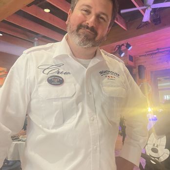 The Boathouse - Our server, TJ - Seafood Near Me - Lake Buena Vista, Florida The Boathouse - Our server, TJ - Seafood Near Me - Lake Buena Vista, Florida