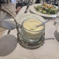 Cheese for the table.  Not pictured wonderful hot garlic knots and olives.