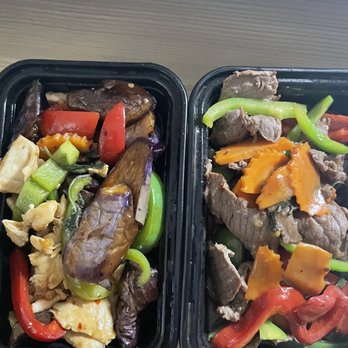 Basil Thai - two plastic containers of food - Thai Near Me - Blue Ash, Ohio