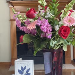 Just flowers for our anniversary....
