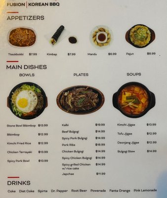 Menu photo 8 fusion asian grill Springville, UT