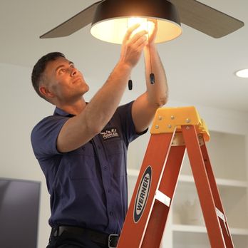 Michael & Son Services Fredericksburg - From precise wiring to final testing, our Michael & Son technician completes this ceiling fan installation with expert care. - Plumbing Near Me - Fredericksburg, Virginia Michael & Son Services Fredericksburg - From precise wiring to final testing, our Michael & Son technician completes this ceiling fan installation with expert care. - Plumbing Near Me - Fredericksburg, Virginia