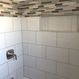 Bathroom tile work