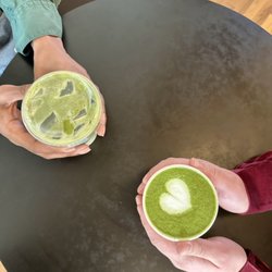 Eat Bubbles - Iced or hot matcha latte