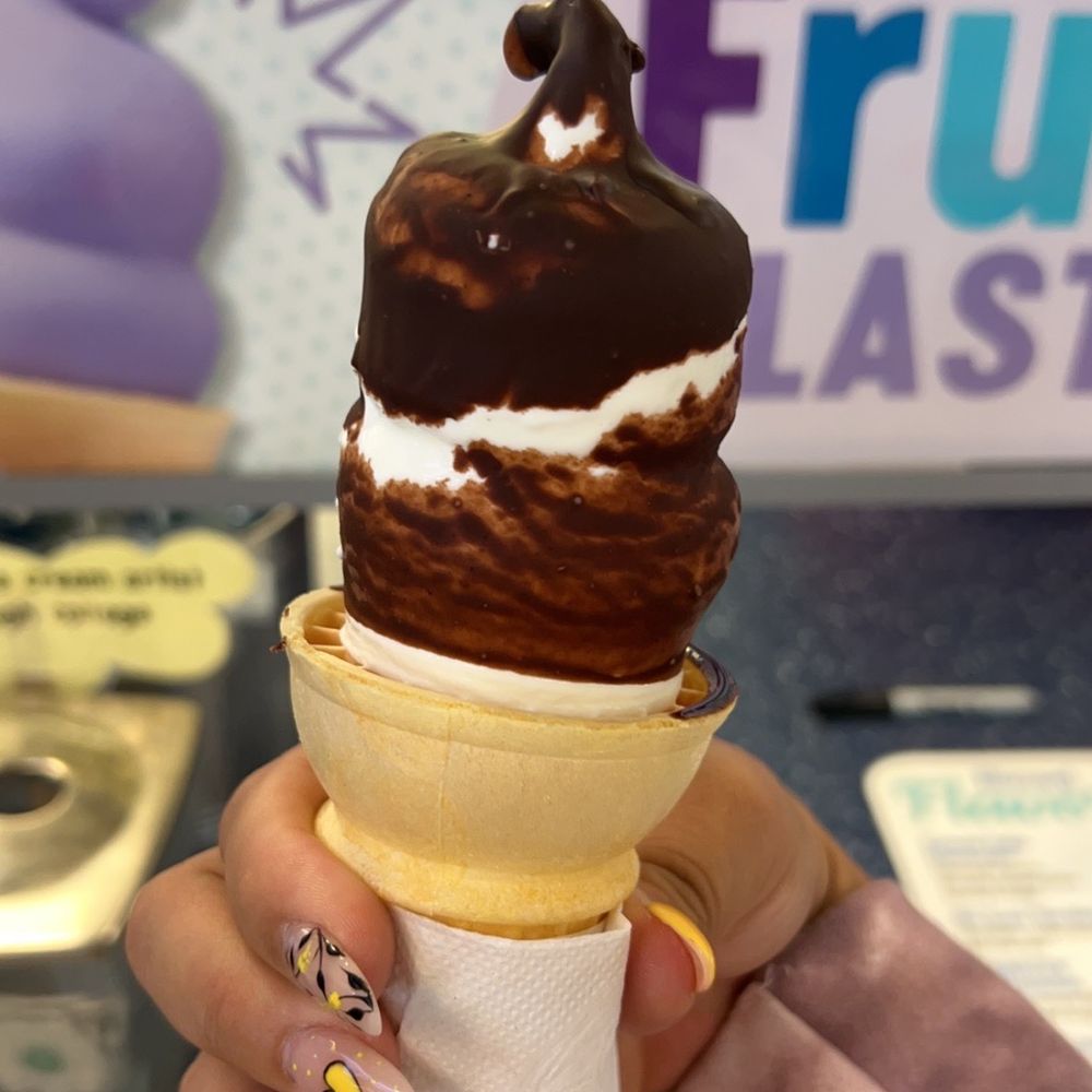 Dairy Queen - Small Chocolate Dipped Cone - Ice Cream & Frozen Yogurt Near Me - Cypress, California