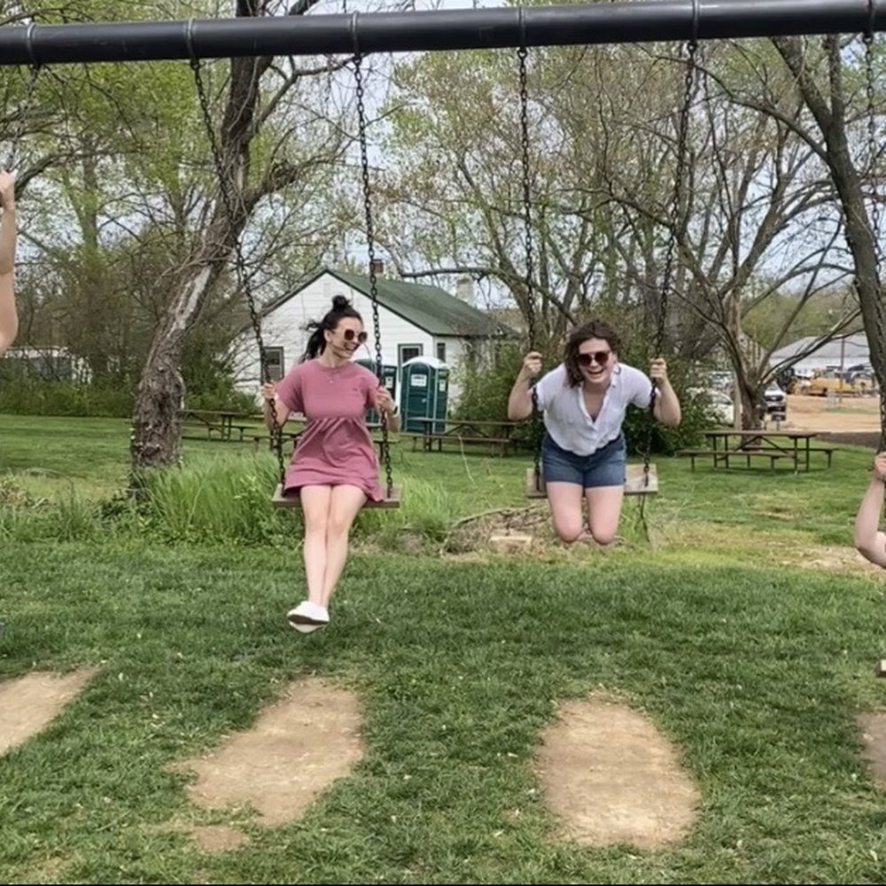 The Workshop at Finley Farms - Swings! - Coffee & Tea Near Me - Ozark, Missouri