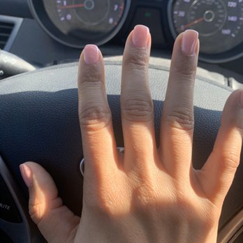 Milan Nails - Dip, color: can't remember but possible Utah or Ohio(?) - Nail Salons Near Me - Cypress, Texas