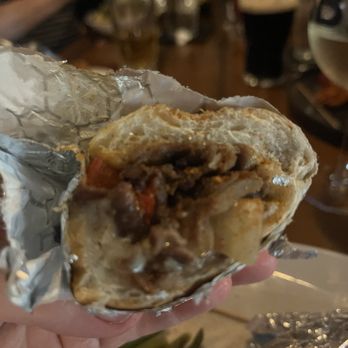 B & B Tavern Free Home - Smallest steak and cheese ever with aluminum in it. - American Near Me - Canton, Georgia B & B Tavern Free Home - Smallest steak and cheese ever with aluminum in it. - American Near Me - Canton, Georgia