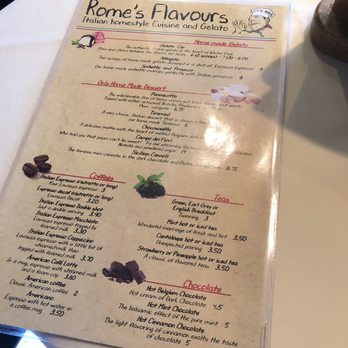 Rome's Flavours - Menu - Desserts Near Me - Winter Park, Florida