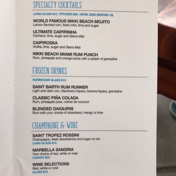 Nikki Beach Miami 1096 Photos 995 Reviews Seafood 1 Nikki Beach Miami 1096 Photos