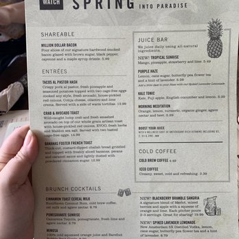 First Watch - Menu - Breakfast & Brunch Near Me - Orlando, Florida
