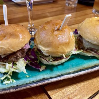 The Crouching Lion - Wagyu sliders - Beer Bar Near Me - Kaaawa, Hawaii The Crouching Lion - Wagyu sliders - Beer Bar Near Me - Kaaawa, Hawaii
