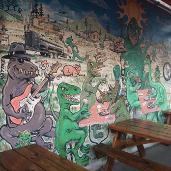 Dinosaur Bar-B-Que - Mural on the side of the building - Barbeque Near Me - Syracuse, New York Dinosaur Bar-B-Que - Mural on the side of the building - Barbeque Near Me - Syracuse, New York