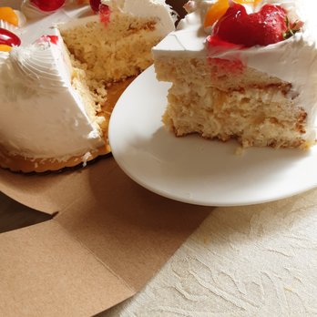 Pasteles Cristina Bakery - Pina Colada Cake $30 Very Yummy and Fresh, full of coconut and pineapple - Bakeries Near Me - Santa Rosa, California