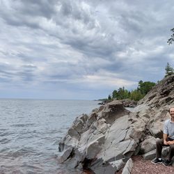 Hunter's Point Park - Both the North and South Shore Trails lead out to Lake Superior's shoreline.
