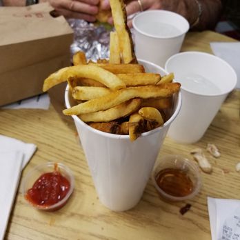 Five Guys - $8.50 fries. - Burgers Near Me - Phoenix, Arizona